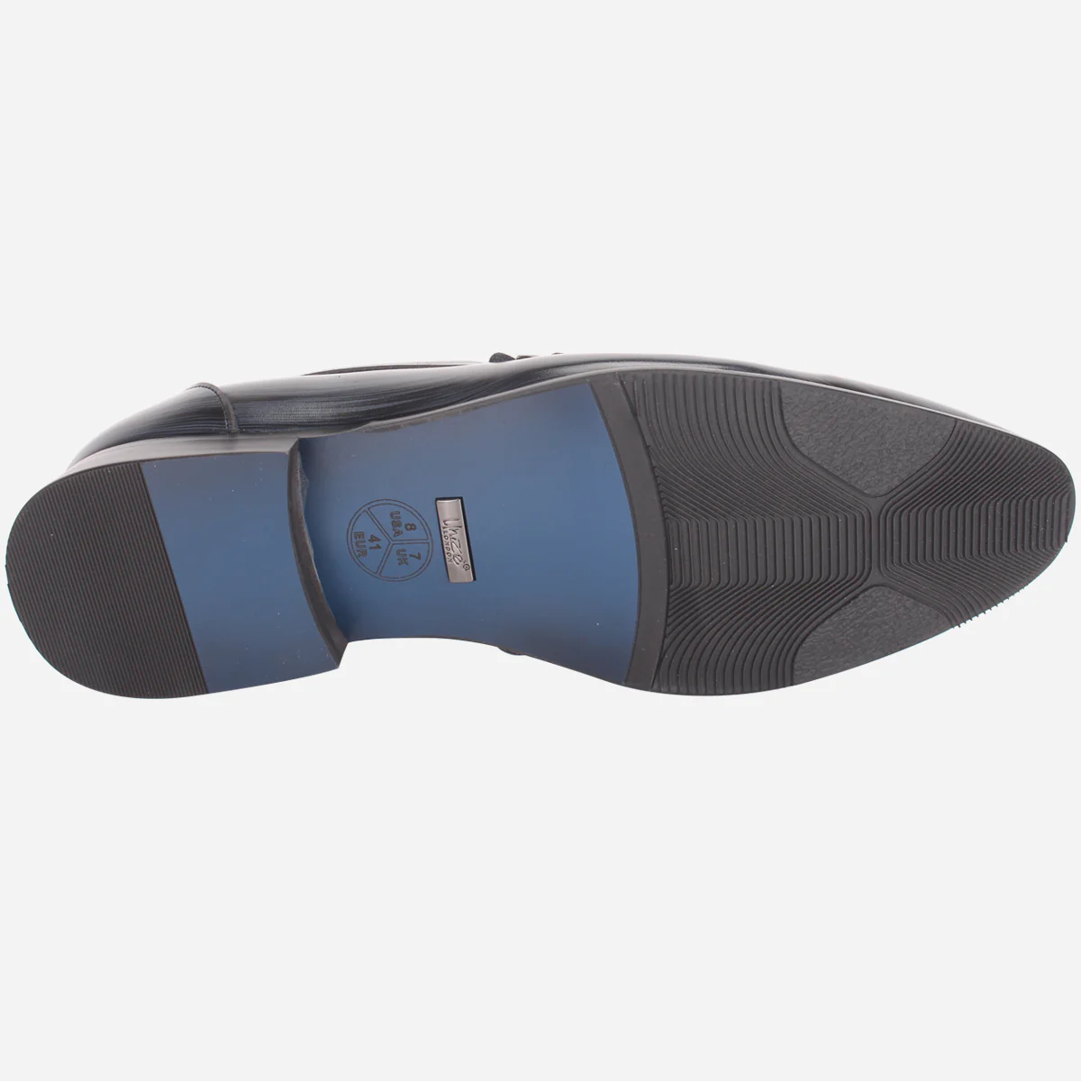 Mens "MAZIMA" Leather Office Formal Slide In Shoes - Image 5