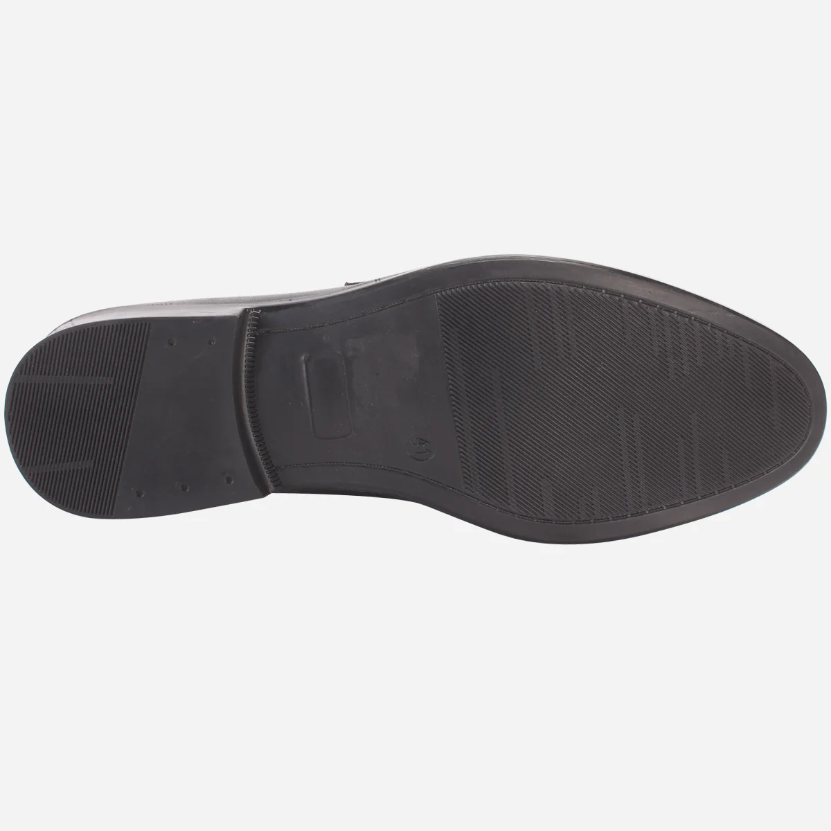 Mens "MEESAM" Leather Formal Slip-on Shoes - Image 5