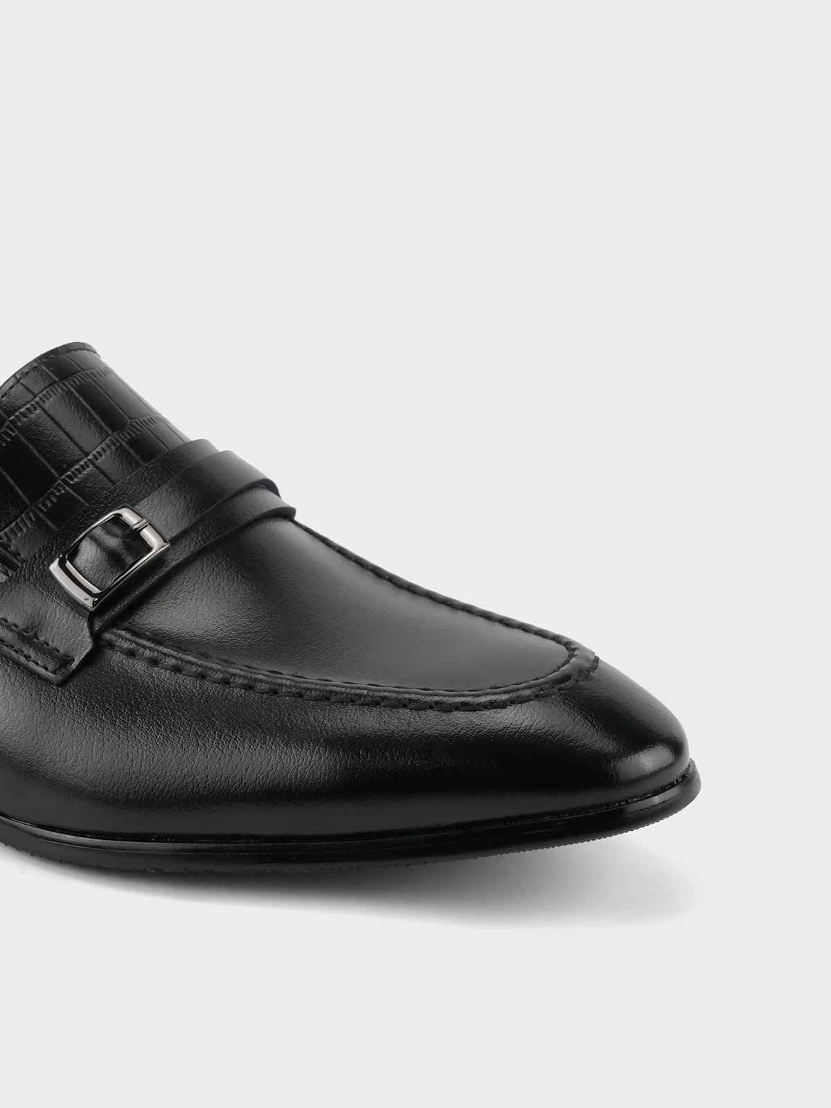 Mens "MEGARA" Slip On Leather Formal Shoes - Image 7