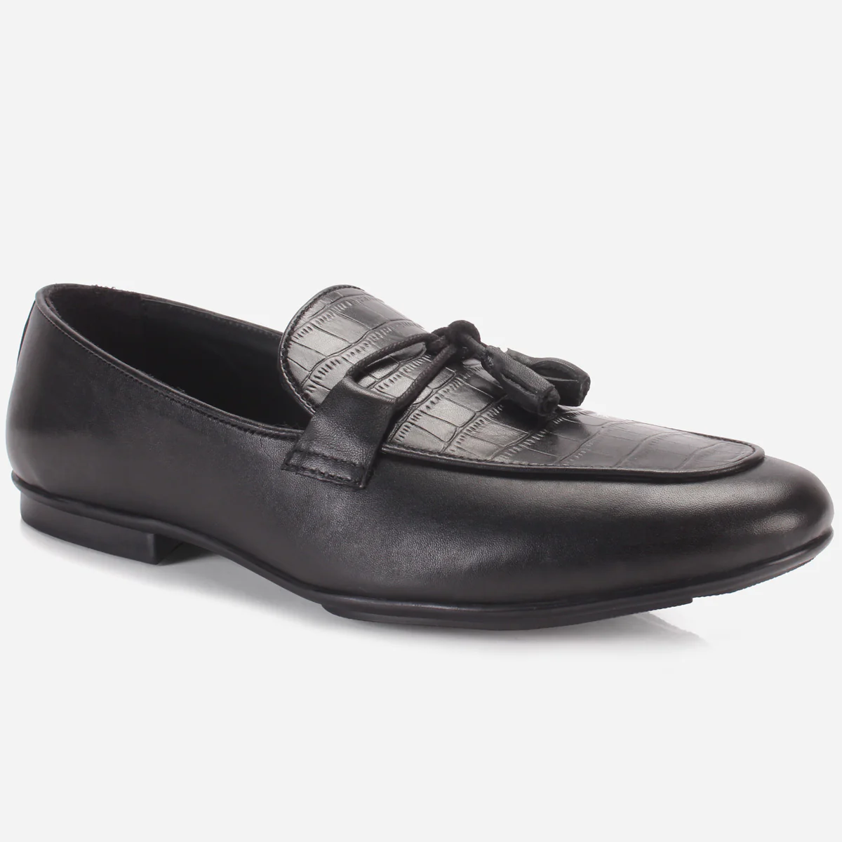 Mens "MILLAON"Leather Formal Slip-on Dress Shoes