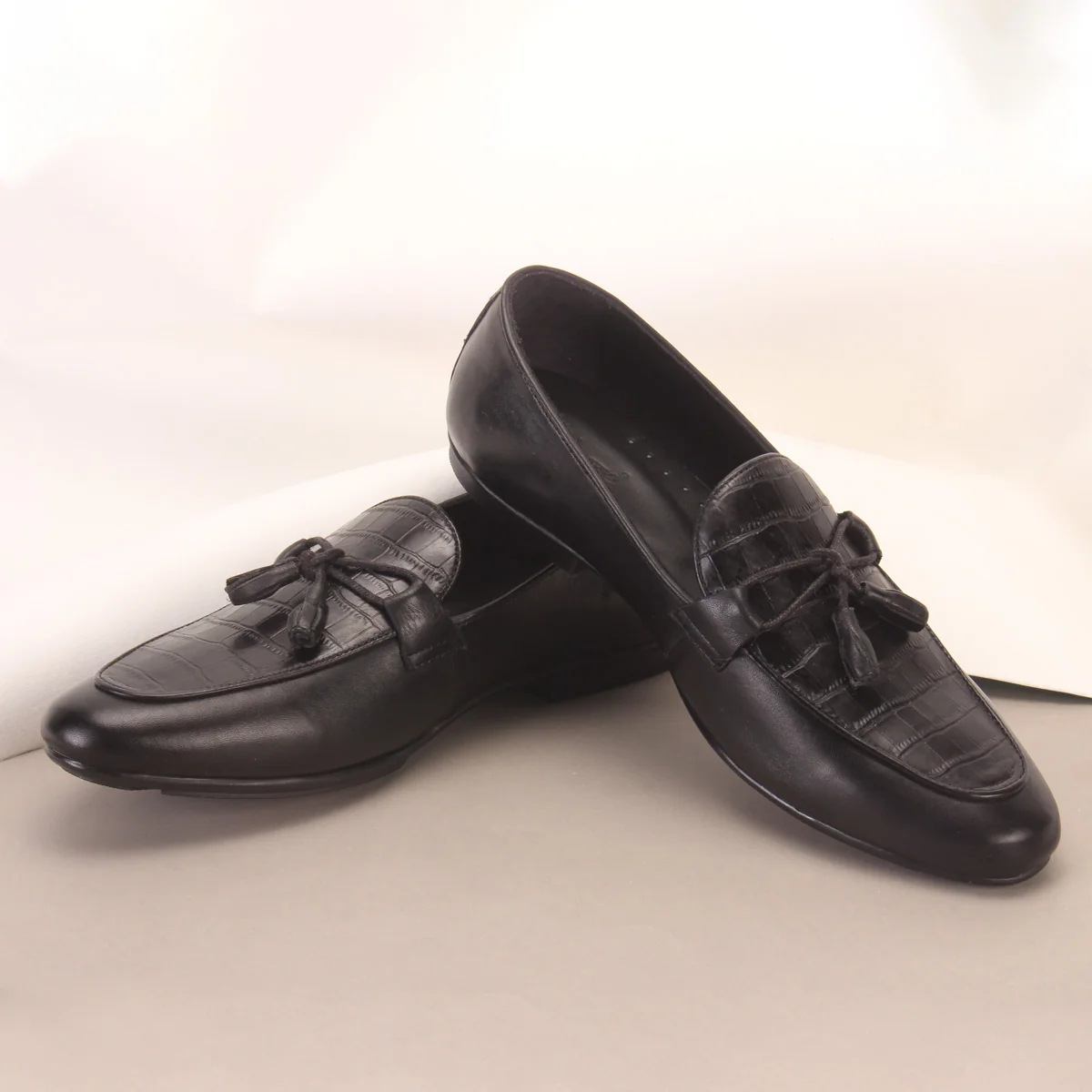 Mens "MILLAON"Leather Formal Slip-on Dress Shoes - Image 6