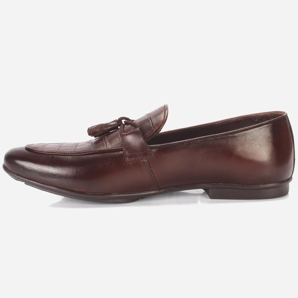 Mens "MILLAON"Leather Formal Slip-on Dress Shoes - Image 3