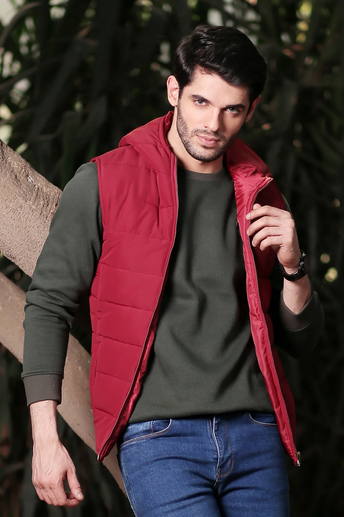 "NABS" Puff Winter Sleeveless Jacket Outerwear - Image 2