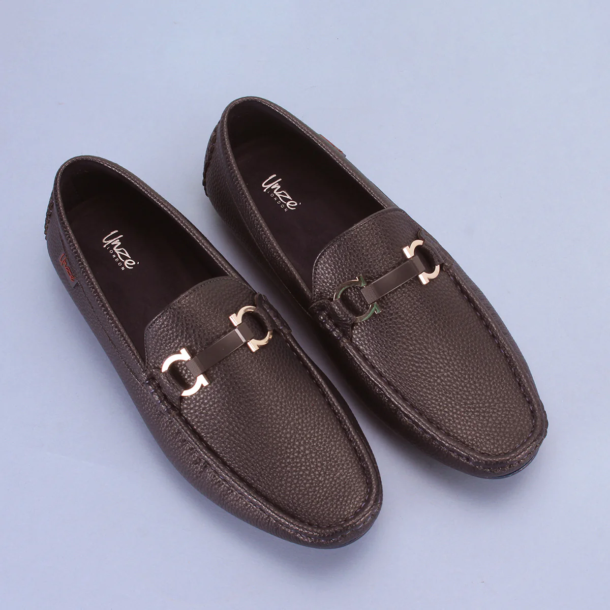 Mens "NAIROBI" Slip On Casual Moccasin Shoes - Image 6