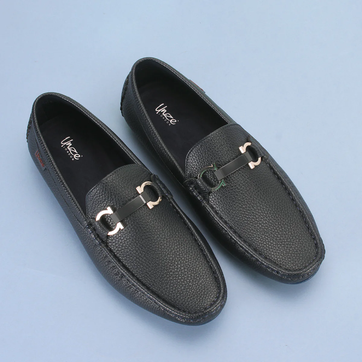 Mens "NAIROBI" Slip On Casual Moccasin Shoes - Image 6