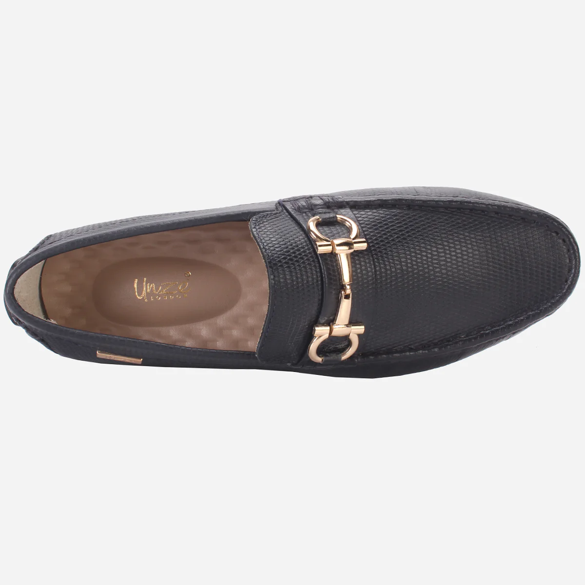 Men's "NAUTIAL" Leather Buckled Moccasins Shoes - Image 4