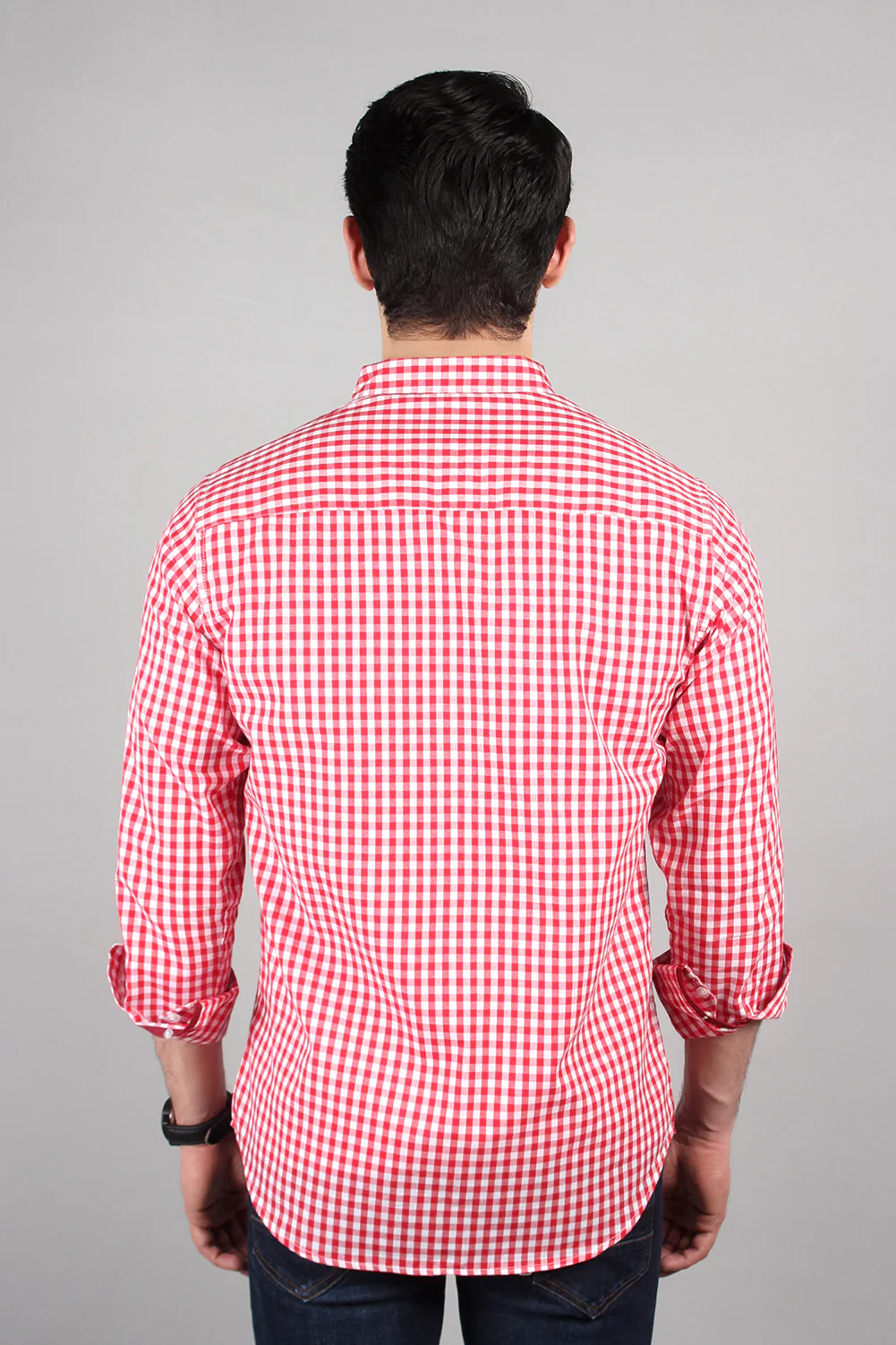 "NAVIR" Checkered Everyday Cotton Shirt - Image 5