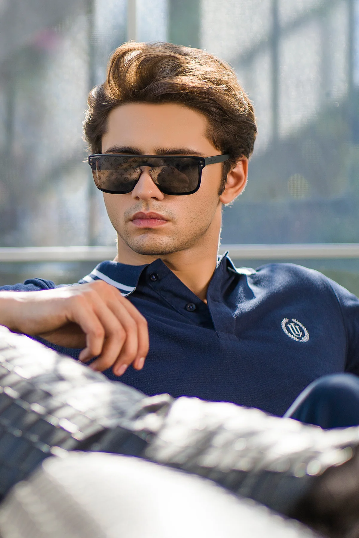 Mens "NAZ" Summer Polo Short Sleeves T-Shirt - Image 4
