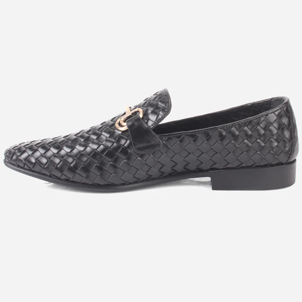 Men's "NEIR" Formal Leather Slip-ons Dress Shoes - Image 3
