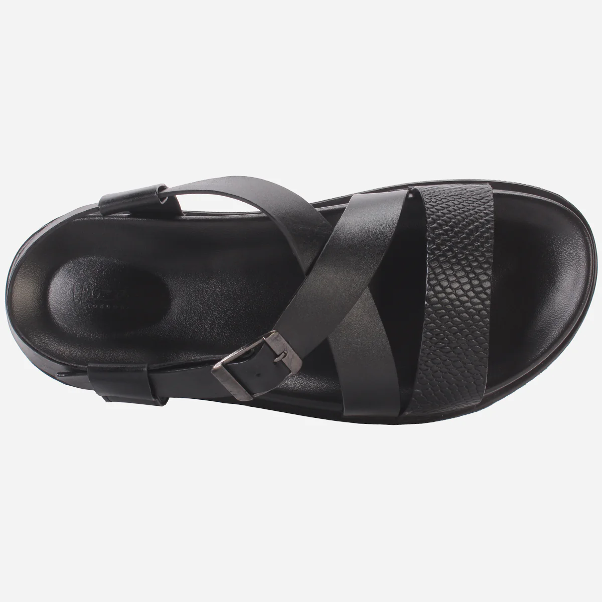Mens "NOAT" Leather Open Toe Sandals - Image 4