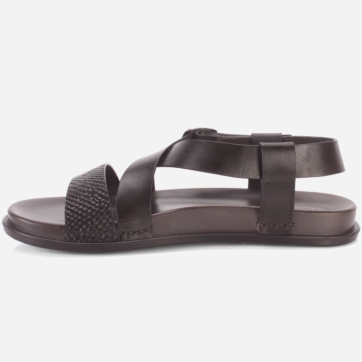 Mens "NOAT" Leather Open Toe Sandals - Image 3