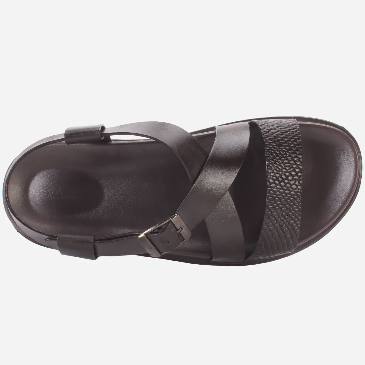 Mens "NOAT" Leather Open Toe Sandals - Image 4