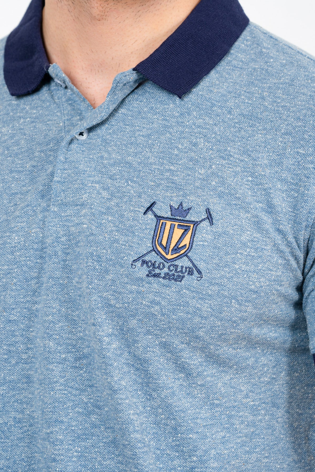 Mens "NOIRA" Trendy Cotton Polo T-Shirt - Image 4