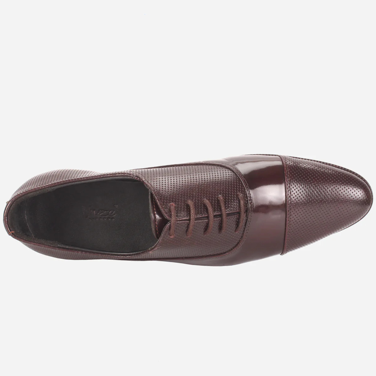 Mens "NOMAIR" Leather Laced Up Leather Dress Shoes - Image 4