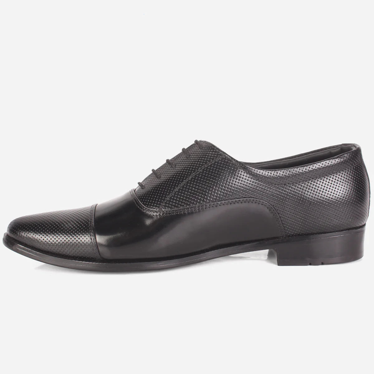 Mens "NOMAIR" Leather Laced Up Leather Dress Shoes - Image 3