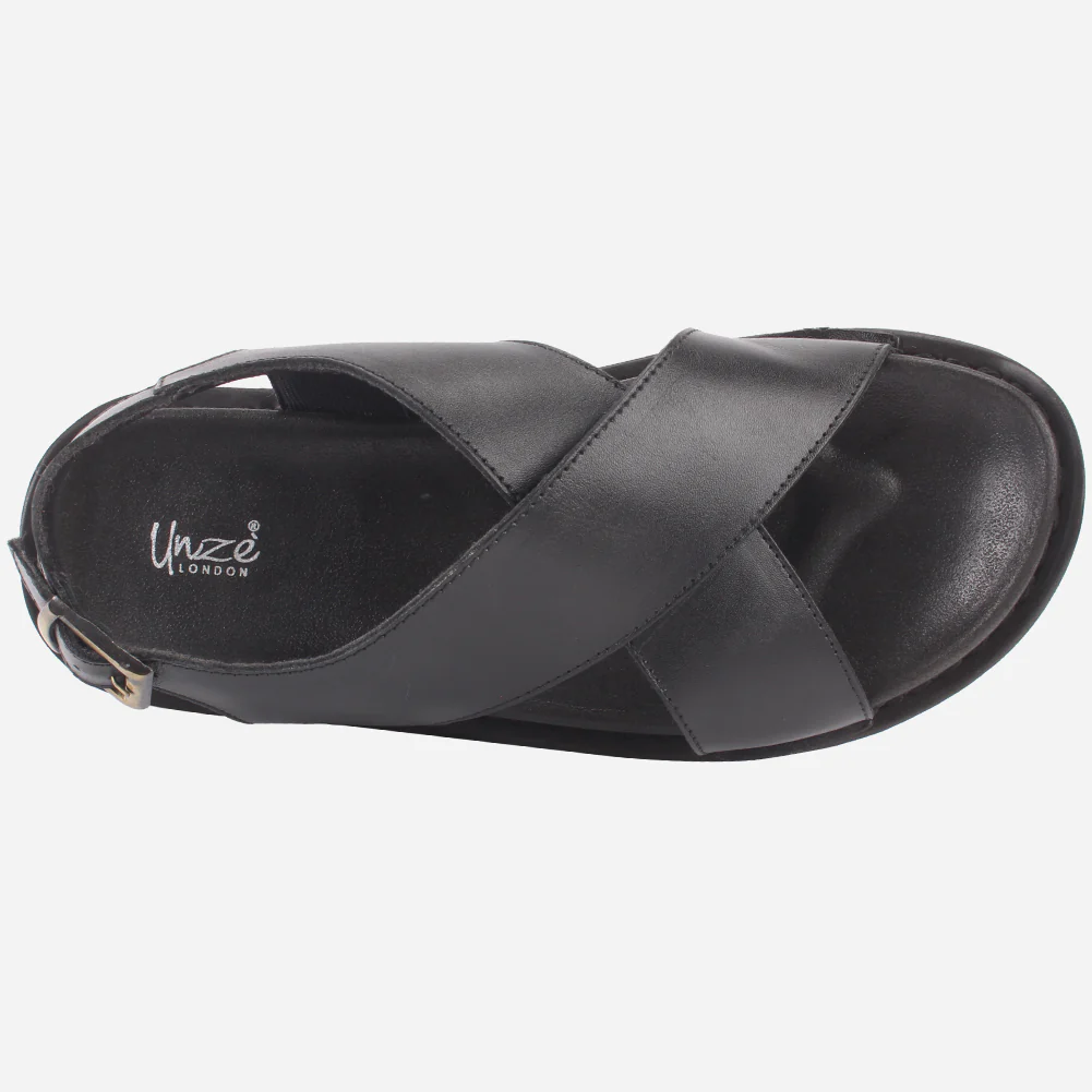 Men's "NYTON" Leather Strappy Summer Sandals - Image 4