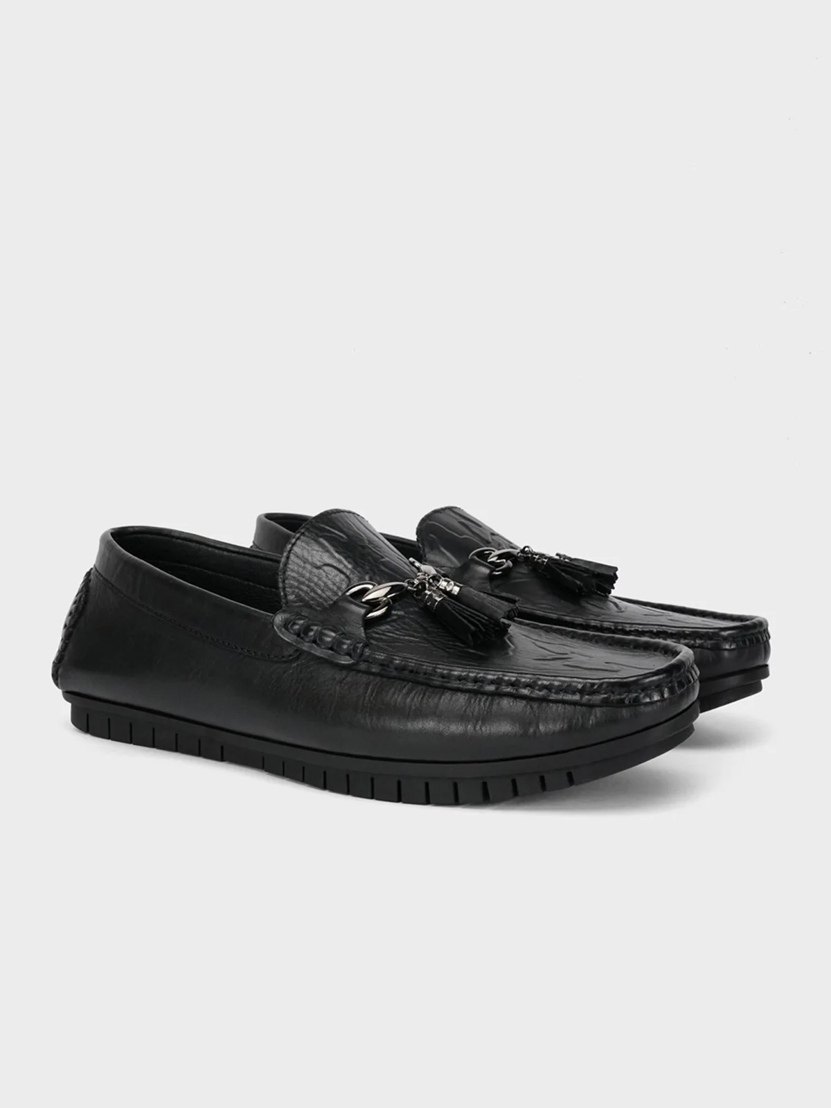 Mens "OBERON" Comfy Slip on Moccasins - Image 2