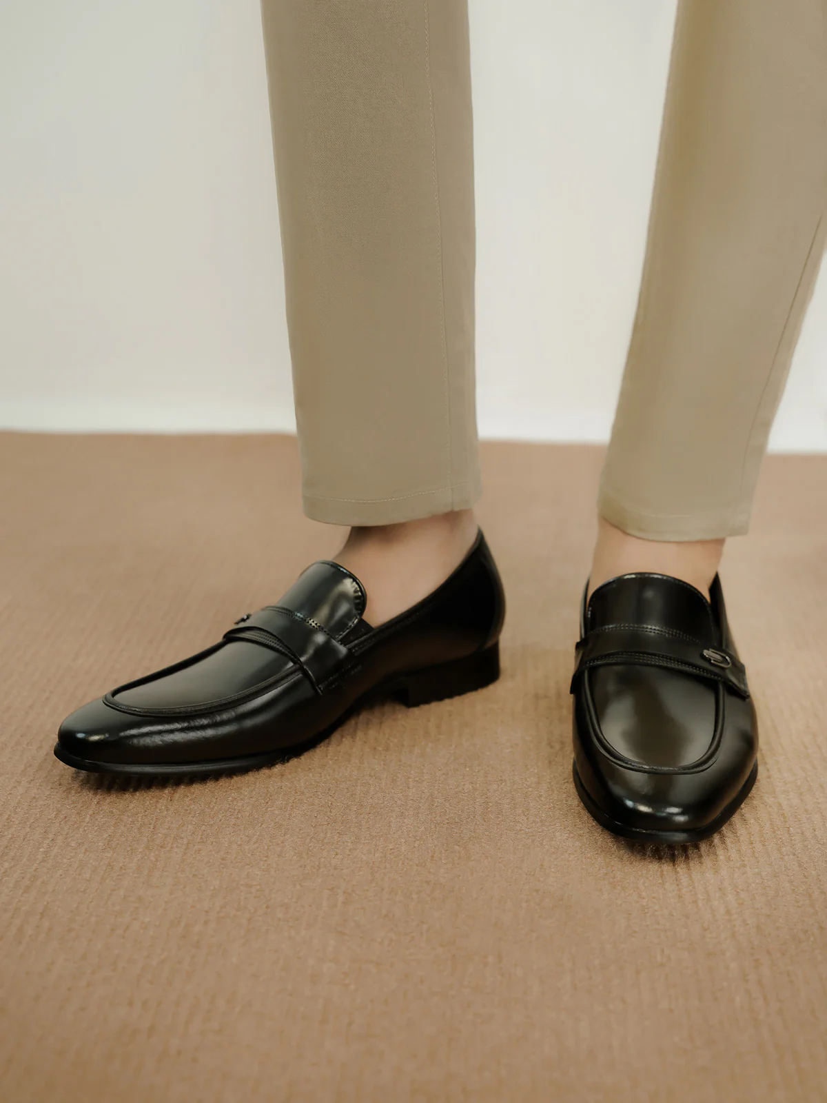 Mens "OCTAVIUS" Leather Formal Office Shoes - Image 3