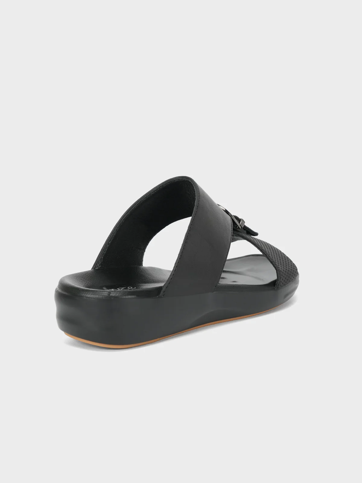 Mens "OLEH" Buckled Flat Summer Slippers - Image 3