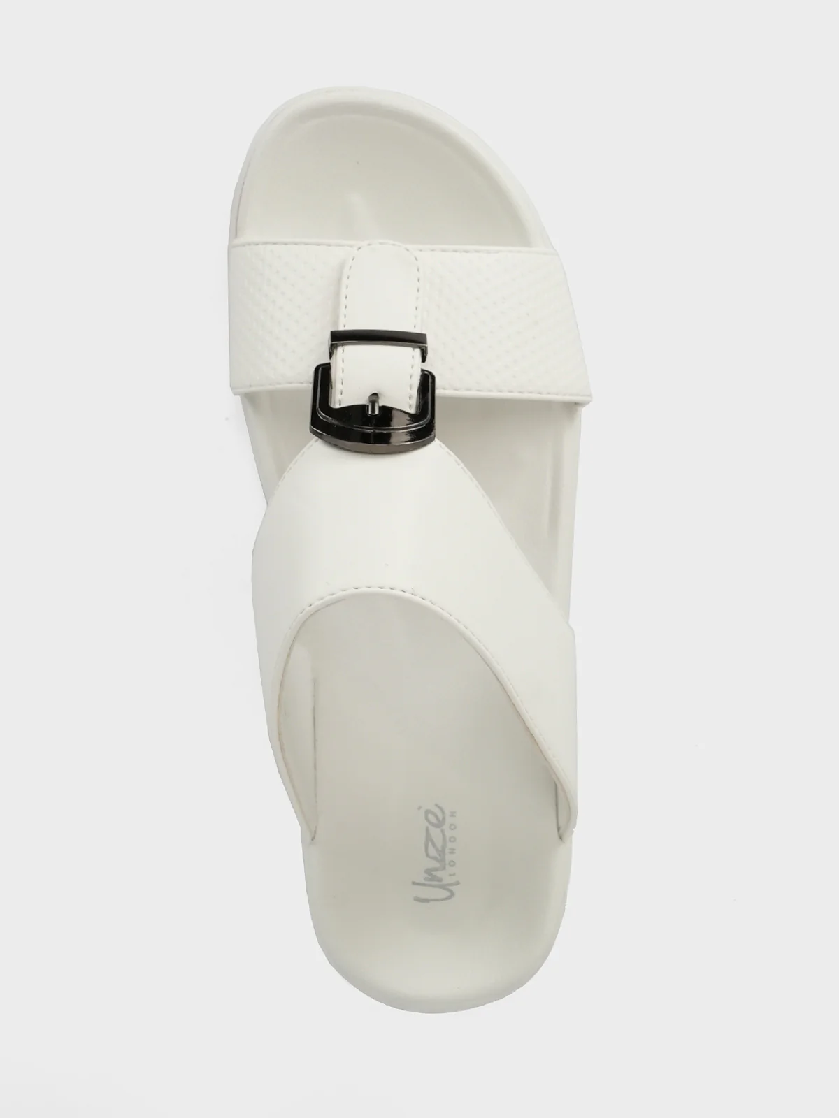Mens "OLEH" Buckled Flat Summer Slippers - Image 5