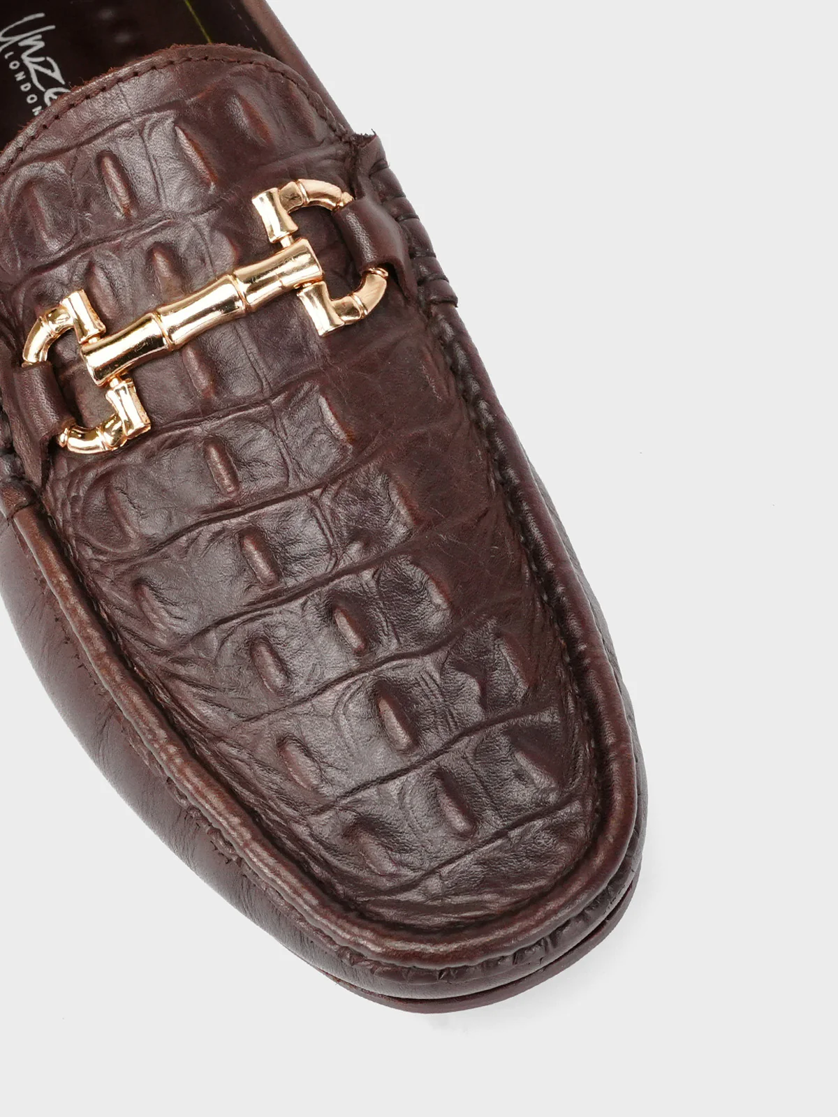 Mens "ONNIKA" Comfy Slip On Moccasins - Image 4