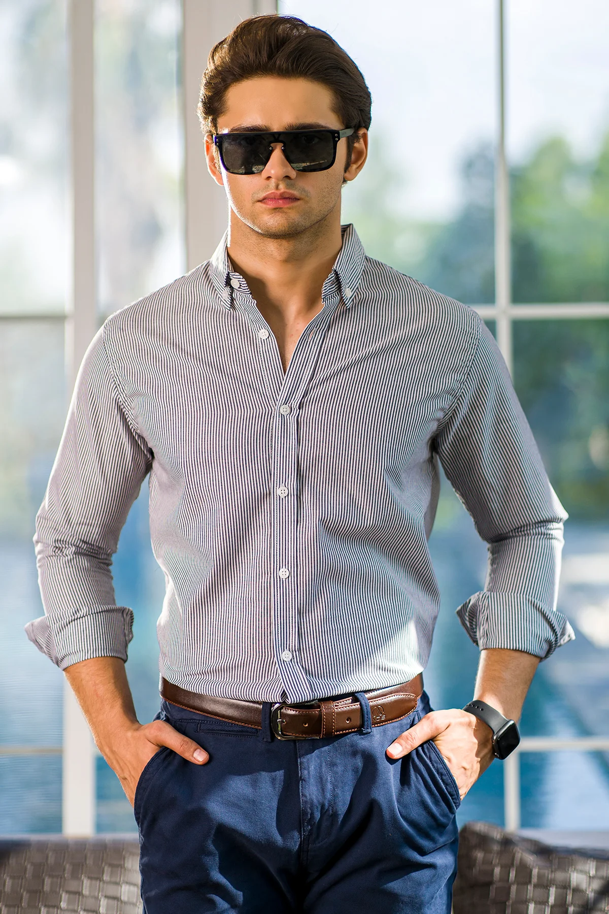 "ONOFRIA" Casual Cotton Everyday Full Sleeves Shirt