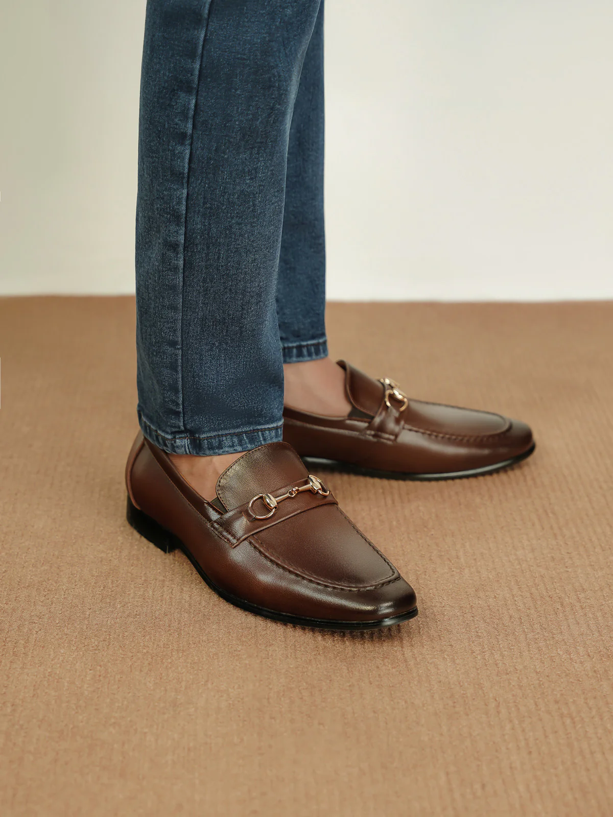Men's "ORSON" Dress Slip On Formal Leather Shoes - Image 3