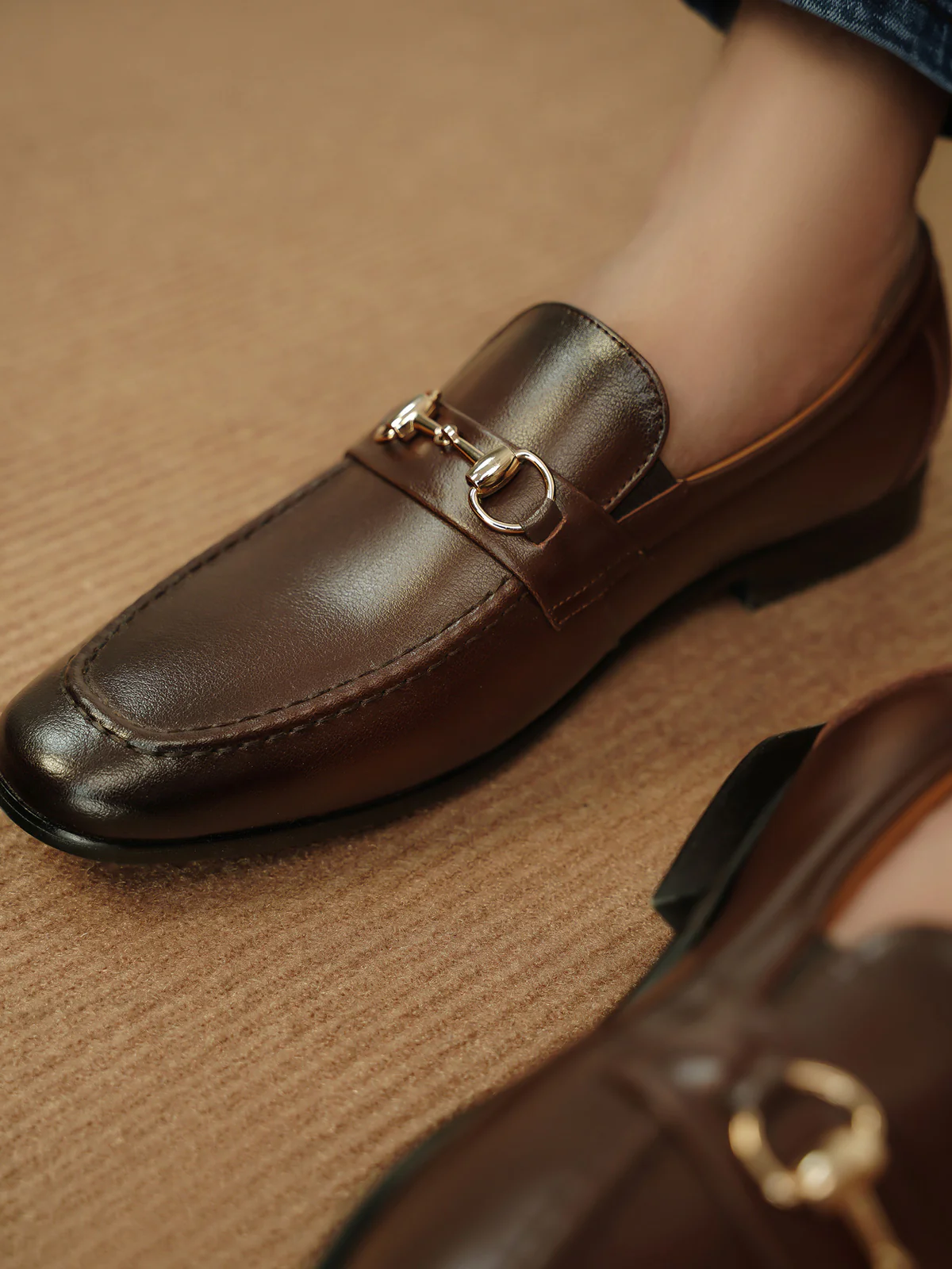 Men's "ORSON" Dress Slip On Formal Leather Shoes - Image 6