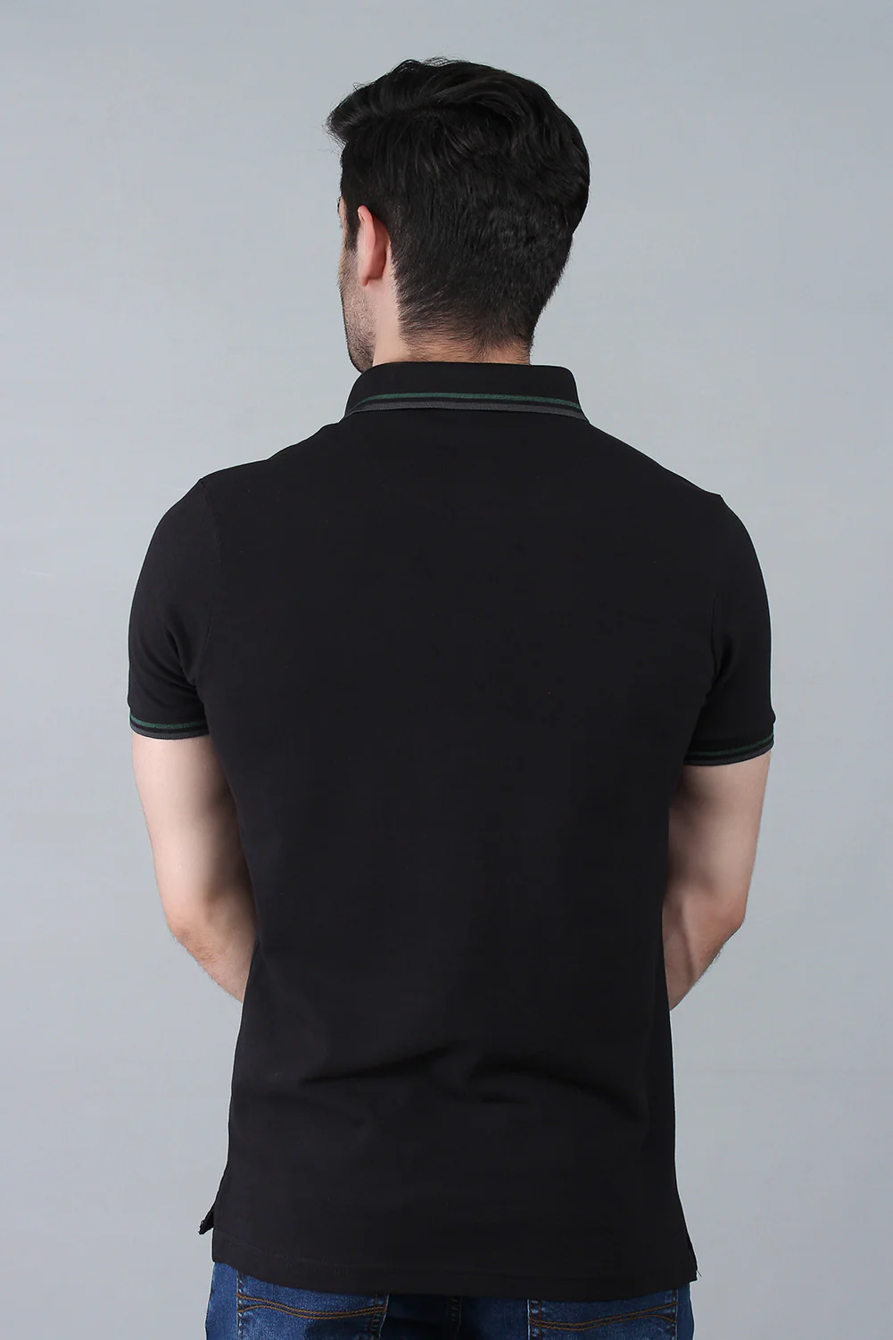 Men's "PHILIP"Color Block Performance Pique Polo Shirt - Image 5