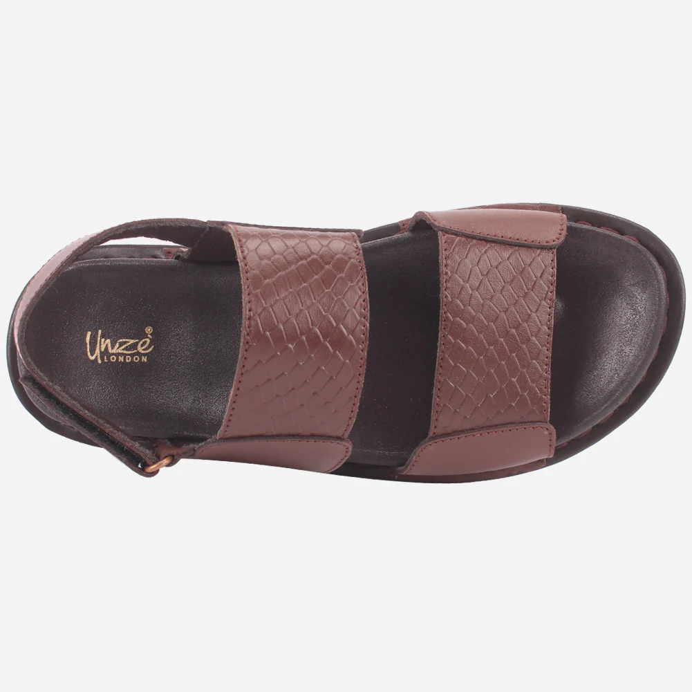 Men's "PIKON" Leather Strappy Summer Sandals - Image 4