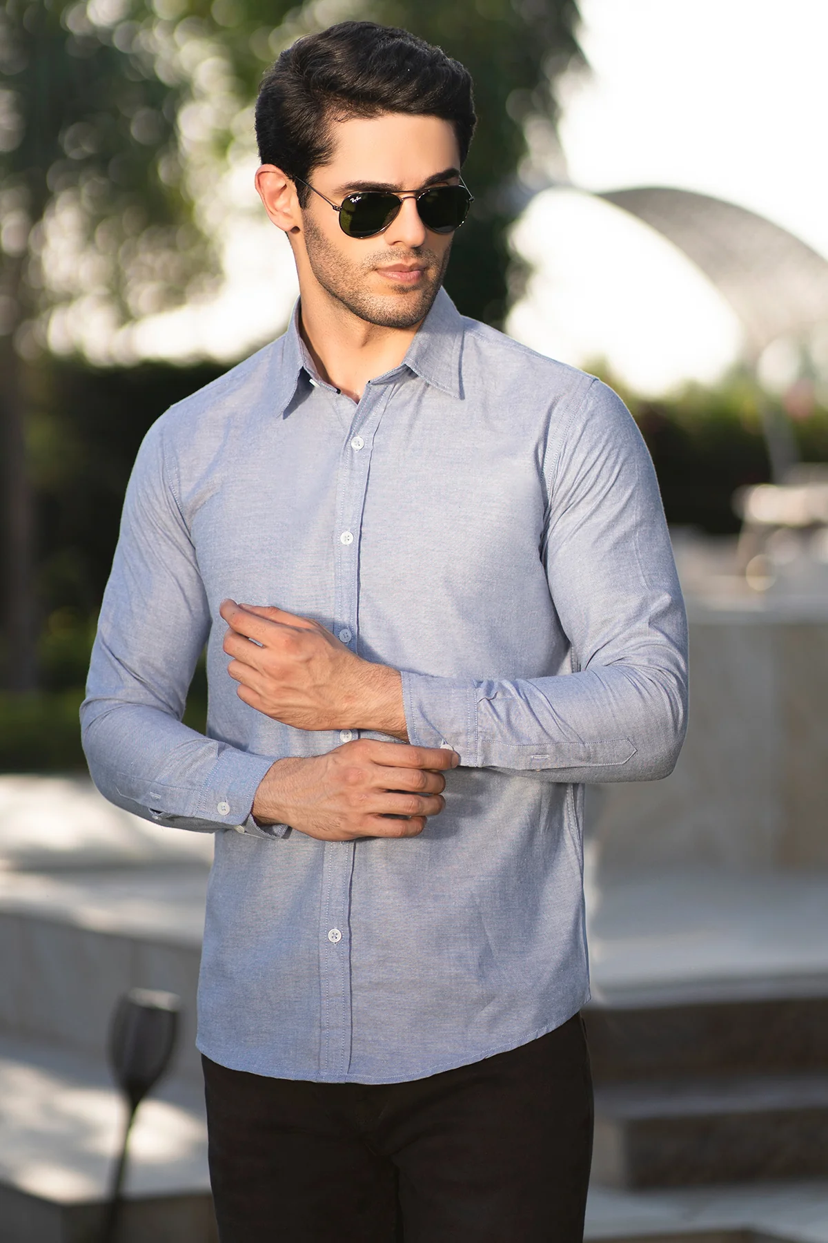 "PILIS" Cotton Regular Fit Casual Shirt