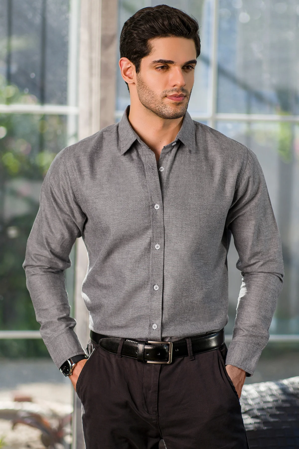 "PILIS" Cotton Regular Fit Casual Shirts