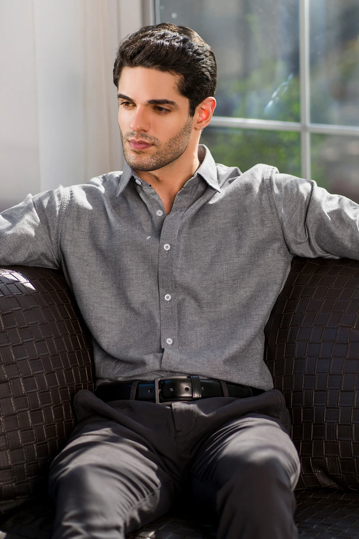 "PILIS" Cotton Regular Fit Casual Shirts - Image 4