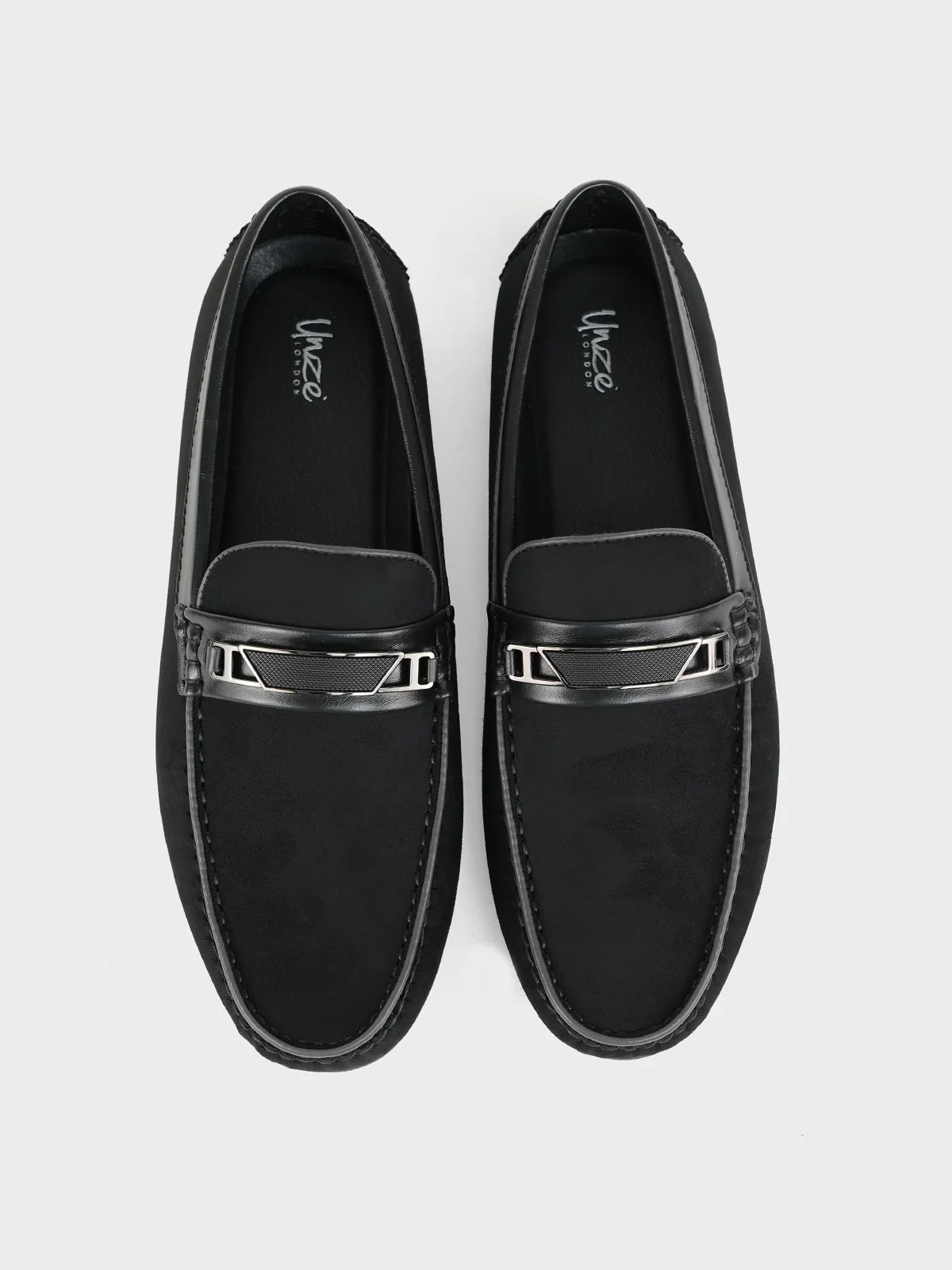 Mens "PIONEE" Adorned Moccasin Shoes - Image 5