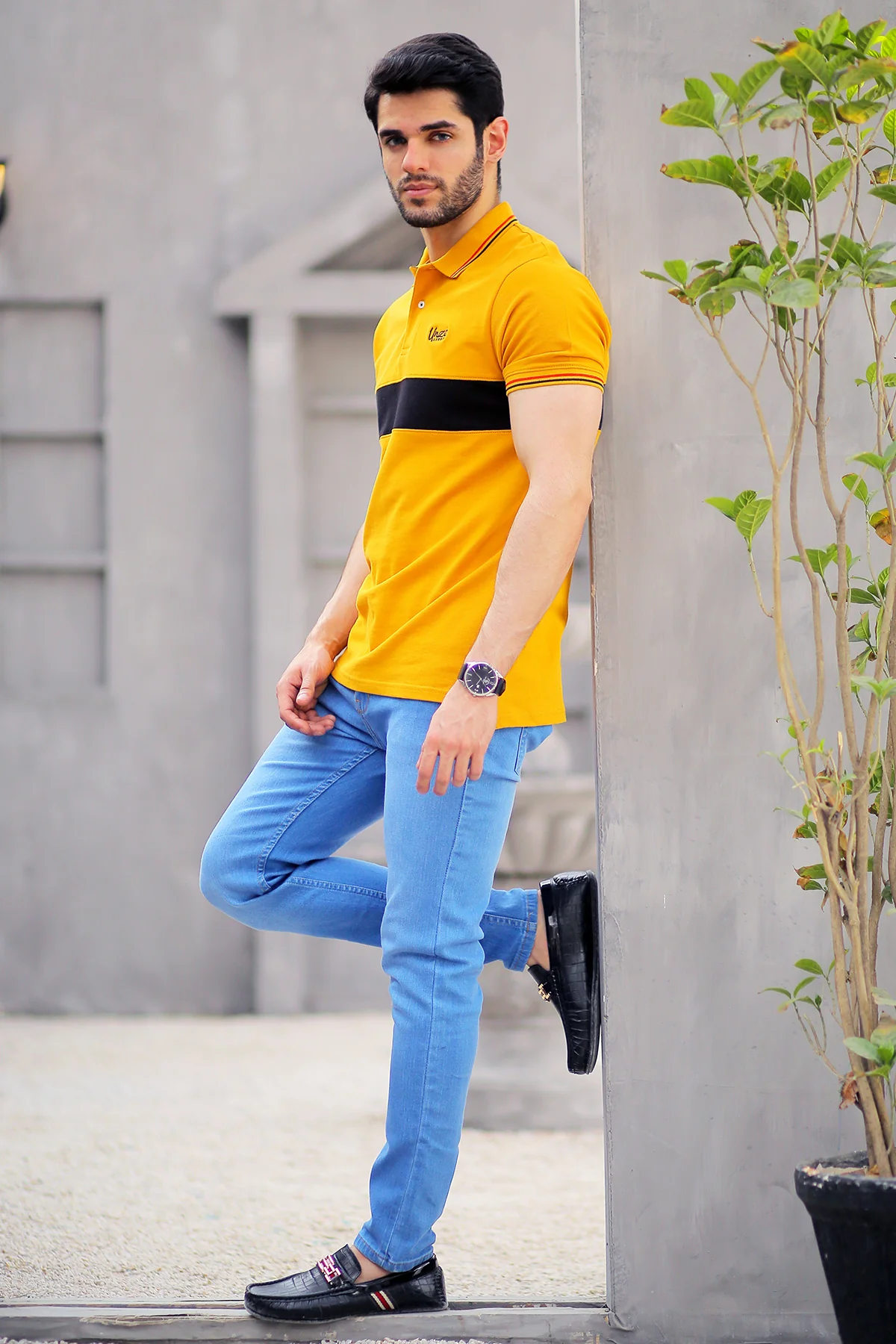 Mens "CAIRO" Crew Neck Summer T-Shirt - Image 4