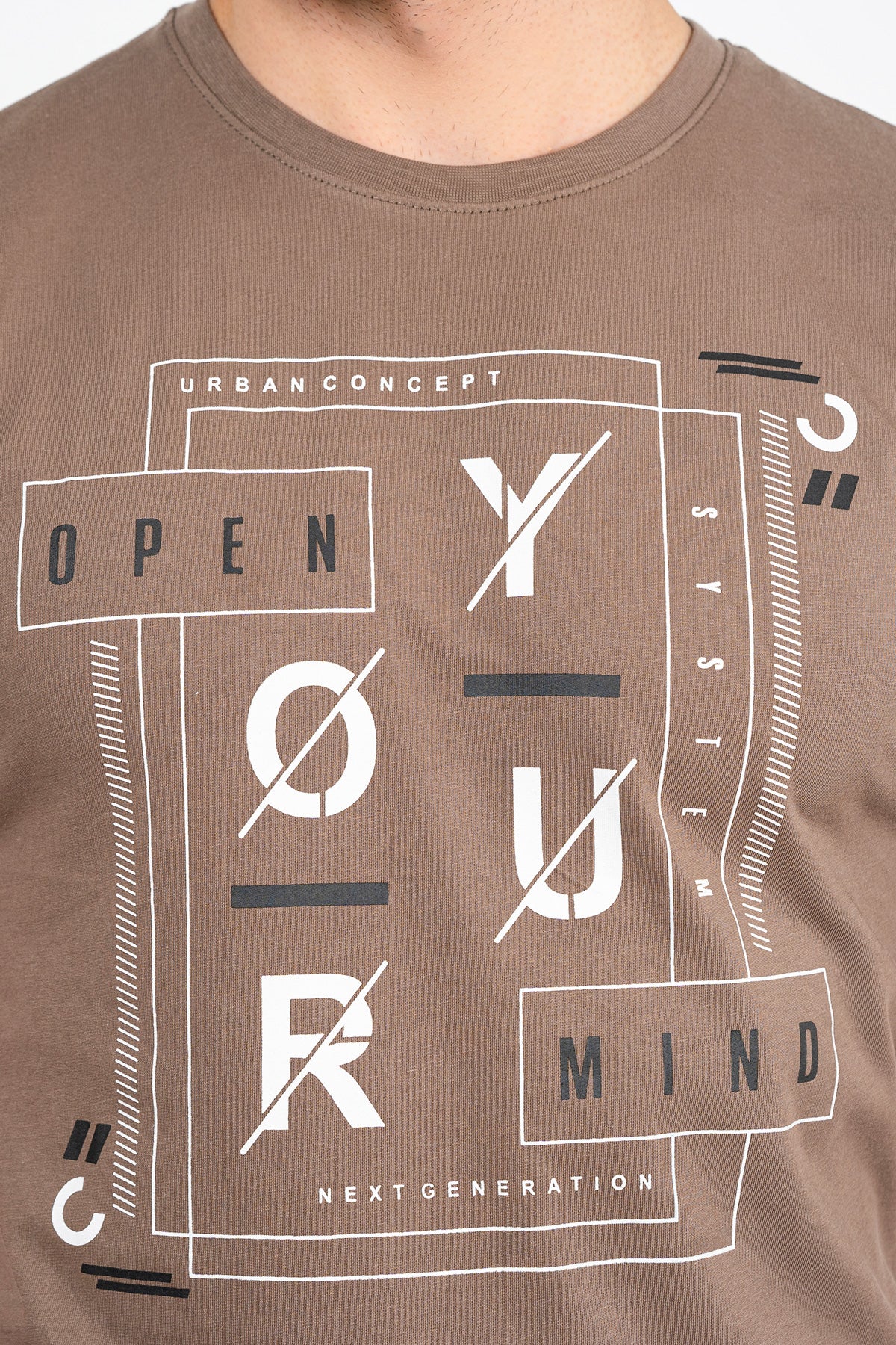 Mens "RAHOTEP" Crew Neck Summer T-Shirt - Image 3