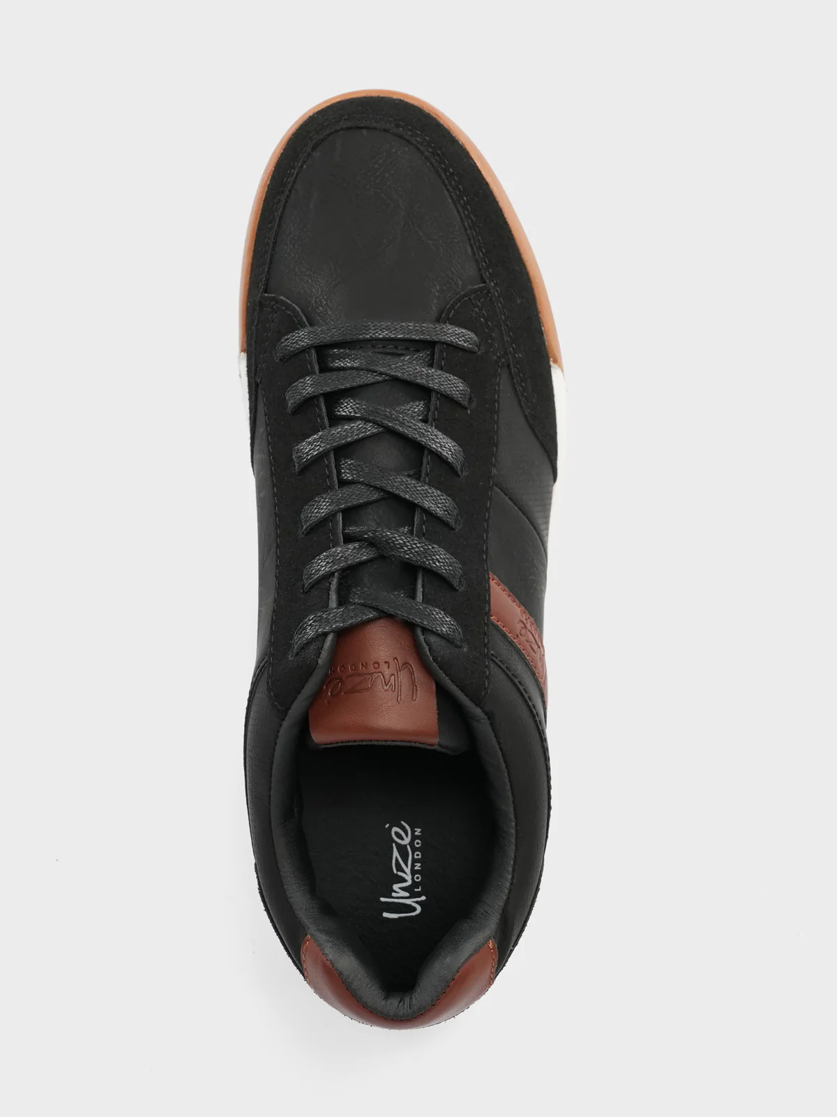 Mens "RAKAN" Comfy Lace Up Trainers - Image 5