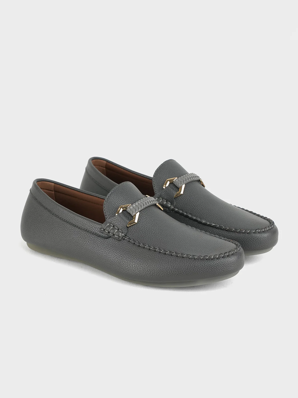 Mens "RAQAL" Comfy Moccasin Shoes - Image 2