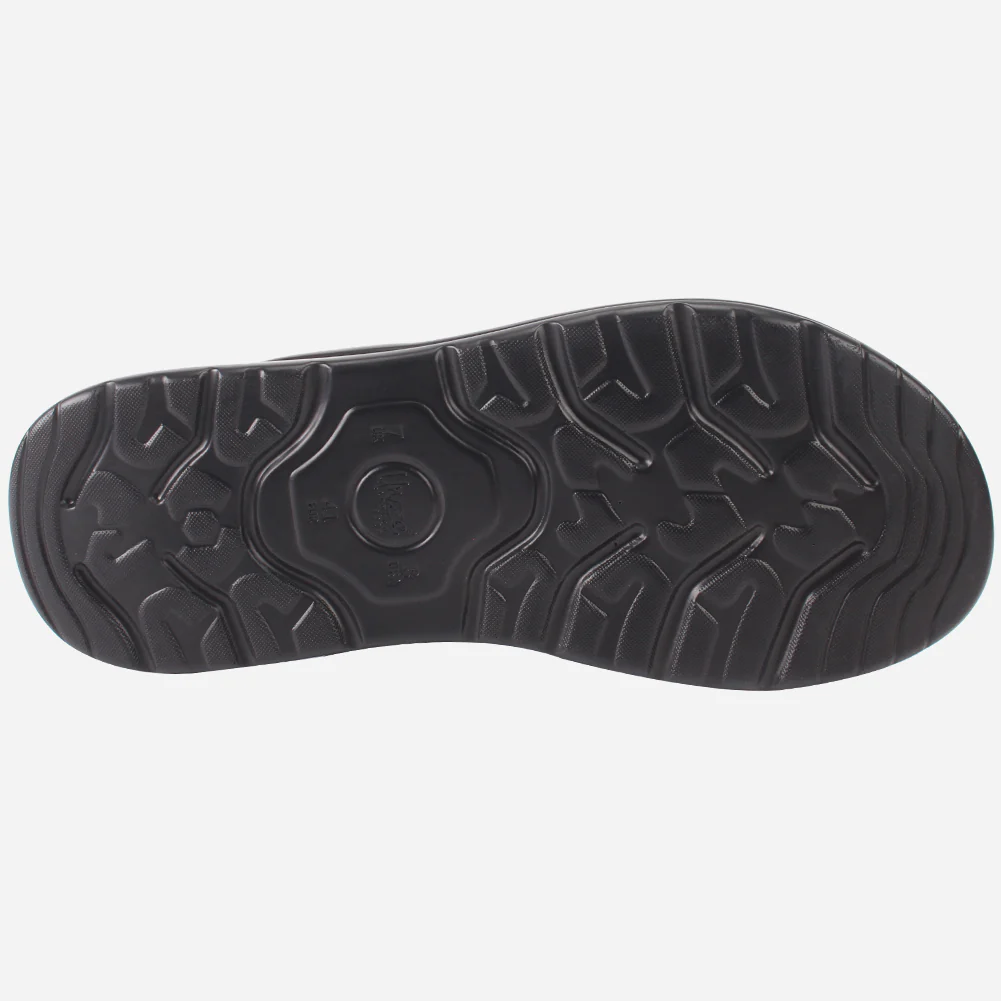 Mens "Rayan" Leather Comfy Casual Sandals - Image 5