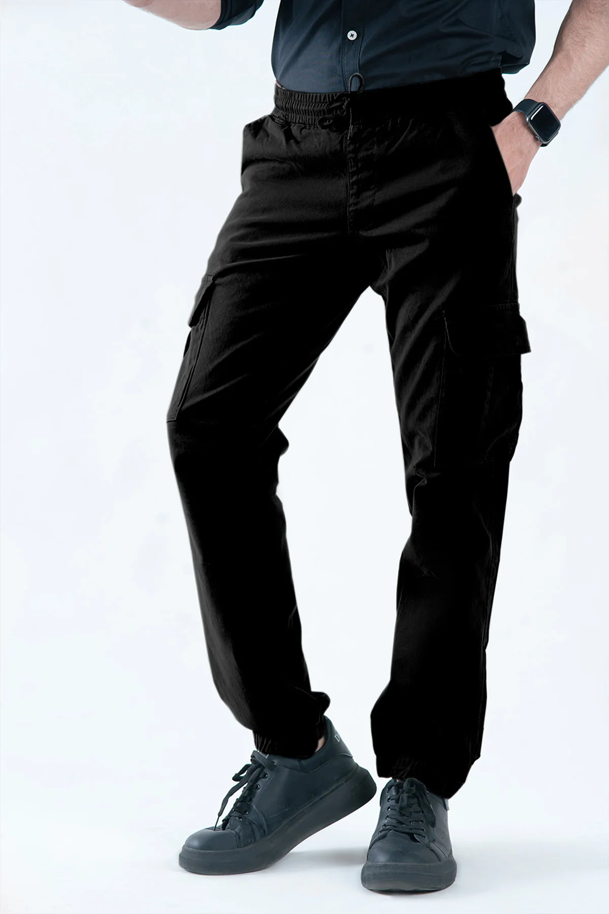 Mens "REESA" Cotton Cargo Trouser - Image 2