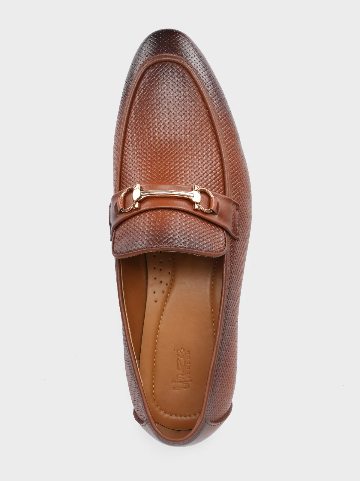 Mens "REGGIE" Stylish Leather Formals - Image 8