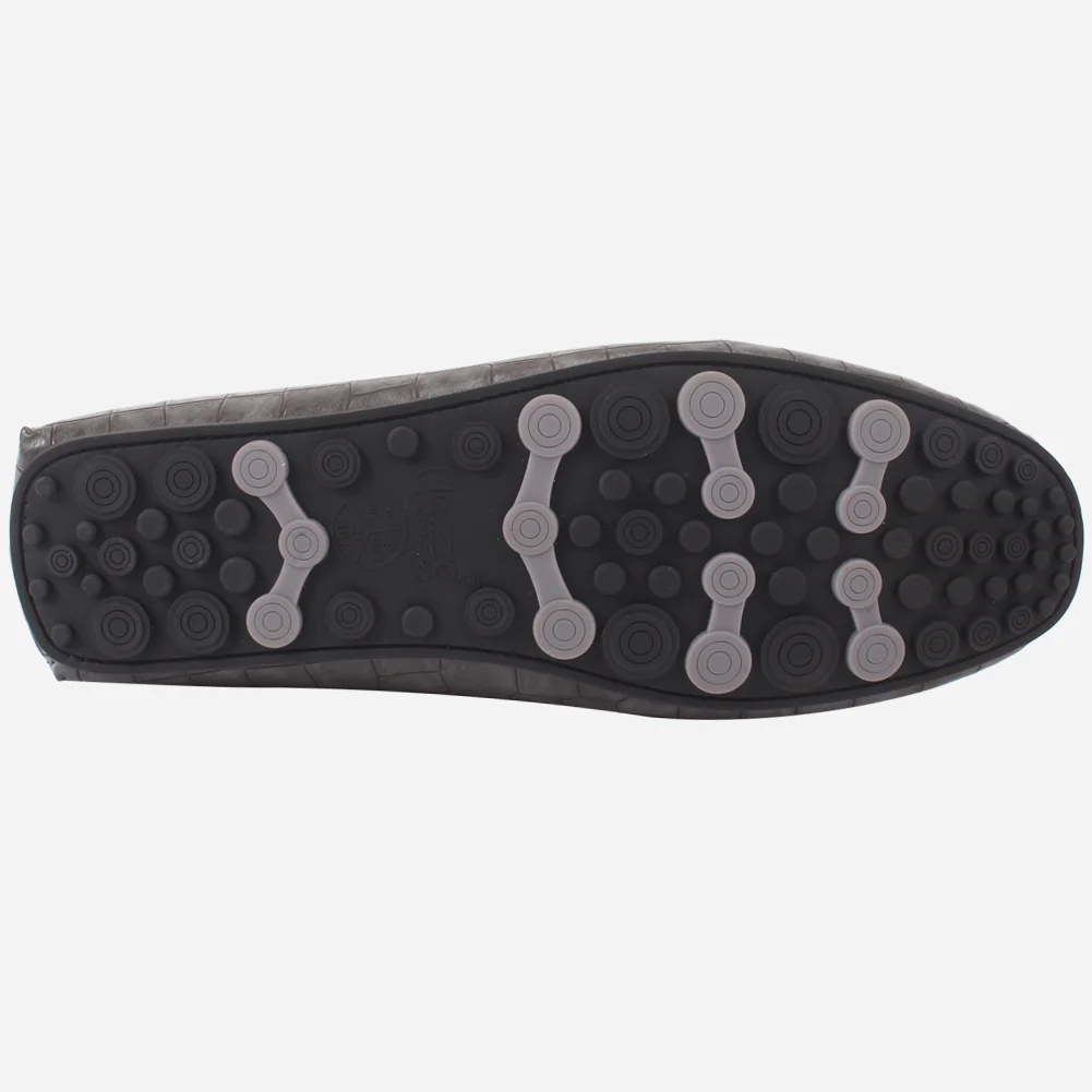 Mens "RIAX" Slip-on Trim Adorned Moccasins Shoes - Image 5