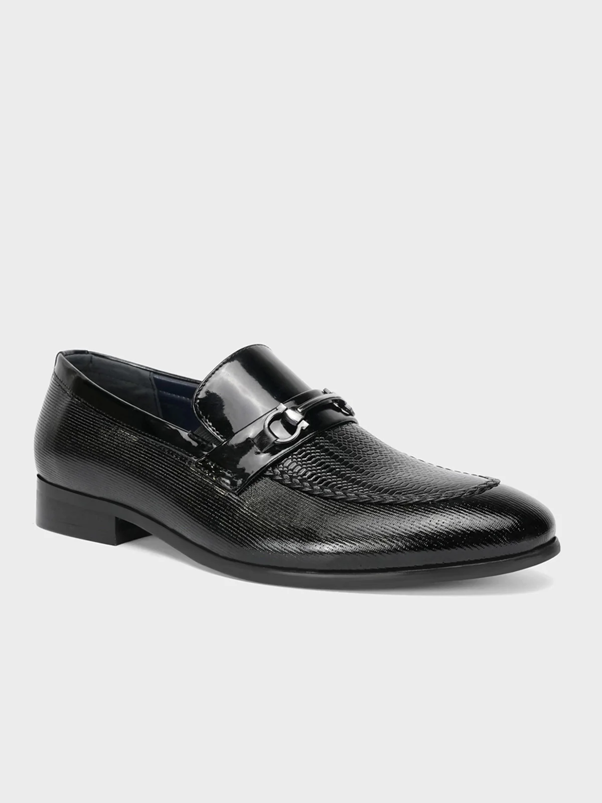 Mens "RIGGS" Textured Leather Formal Dress Shoes