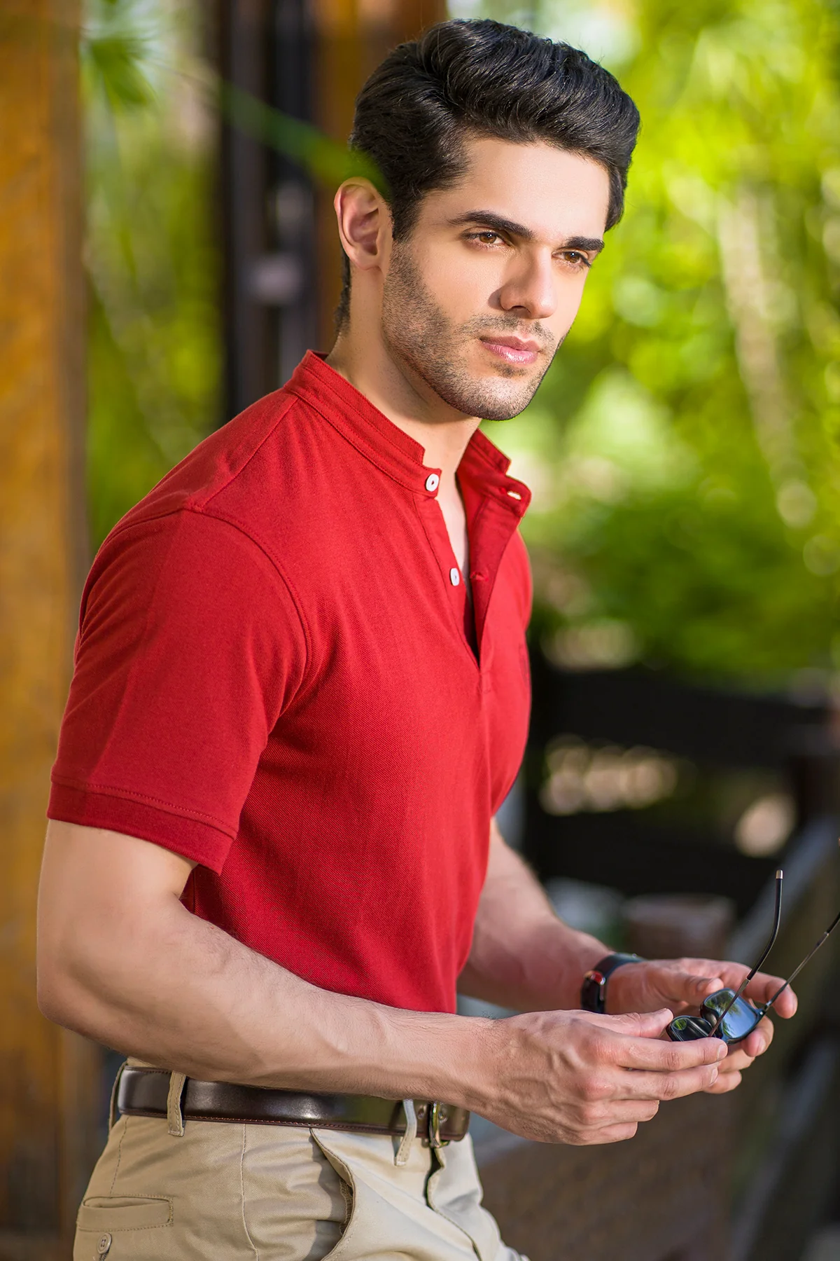 "RUSLAN" Summer Short Sleeves Polo Shirt - Image 4