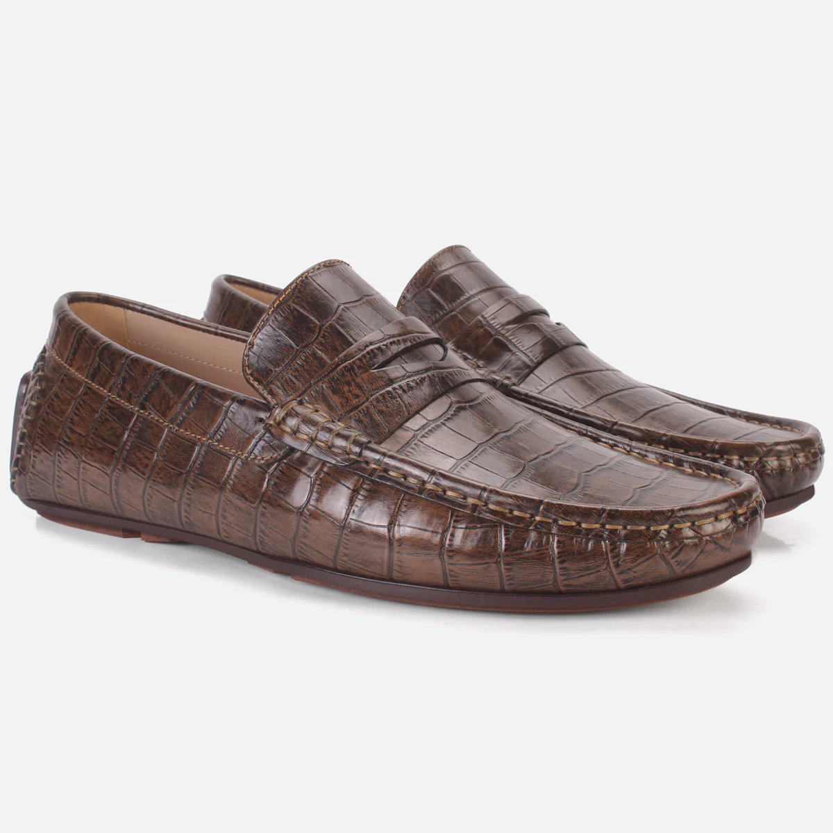 Men's "SARP" Formal Dress Moccasin Shoes - Image 2
