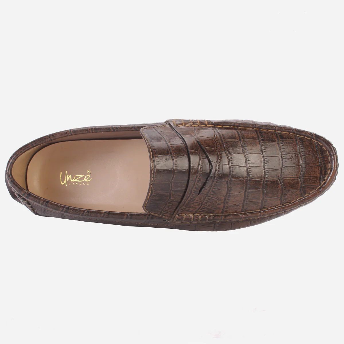 Men's "SARP" Formal Dress Moccasin Shoes - Image 4