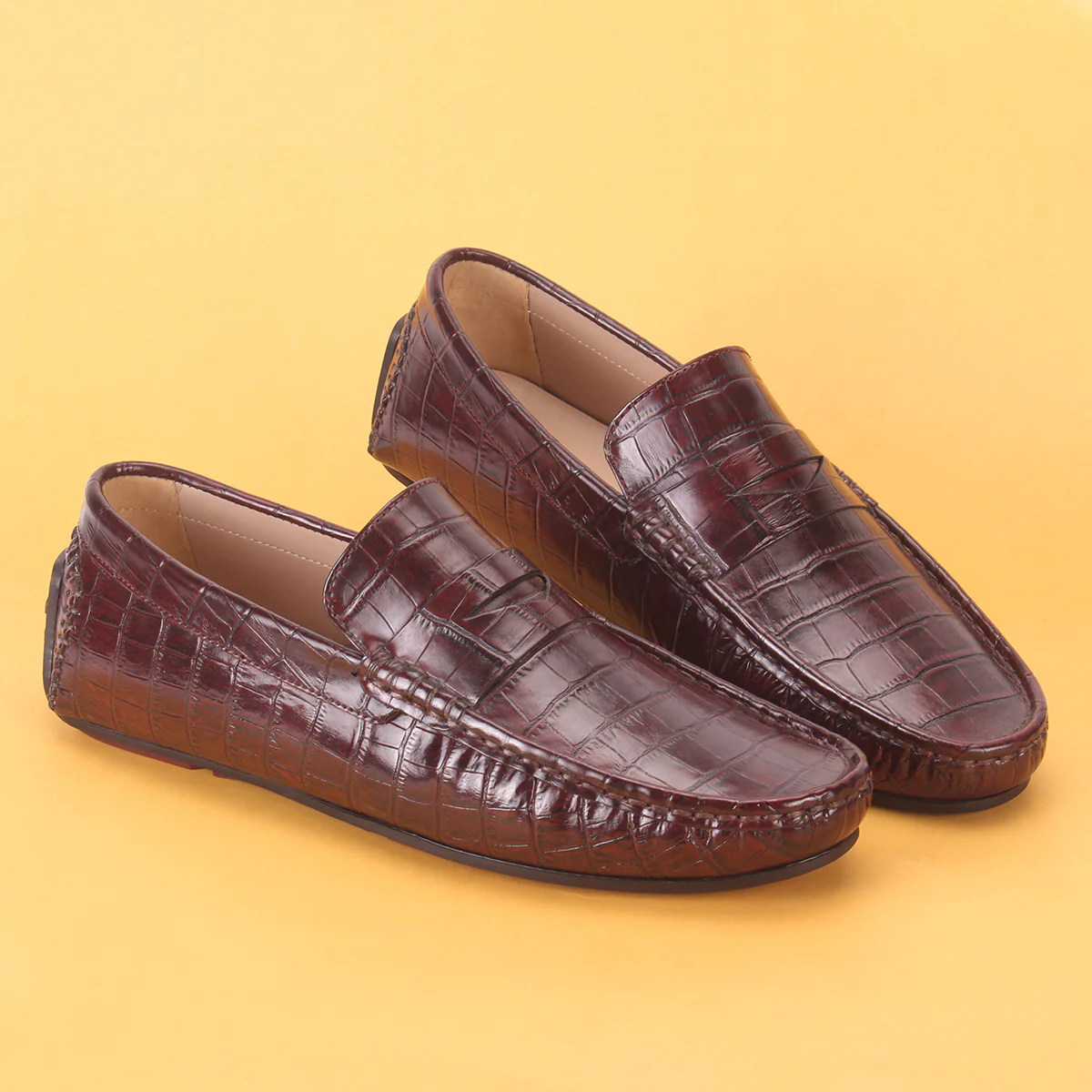 Men's "SARP" Formal Dress Moccasin Shoes - Image 6