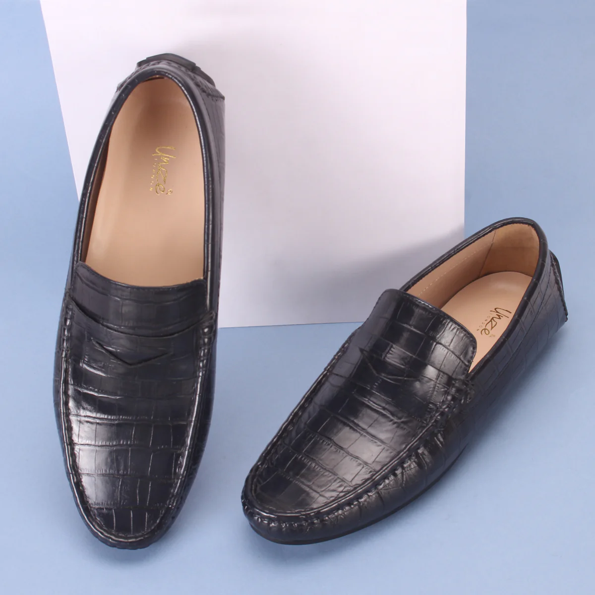 Men's "SARP" Formal Dress Moccasin Shoes - Image 6