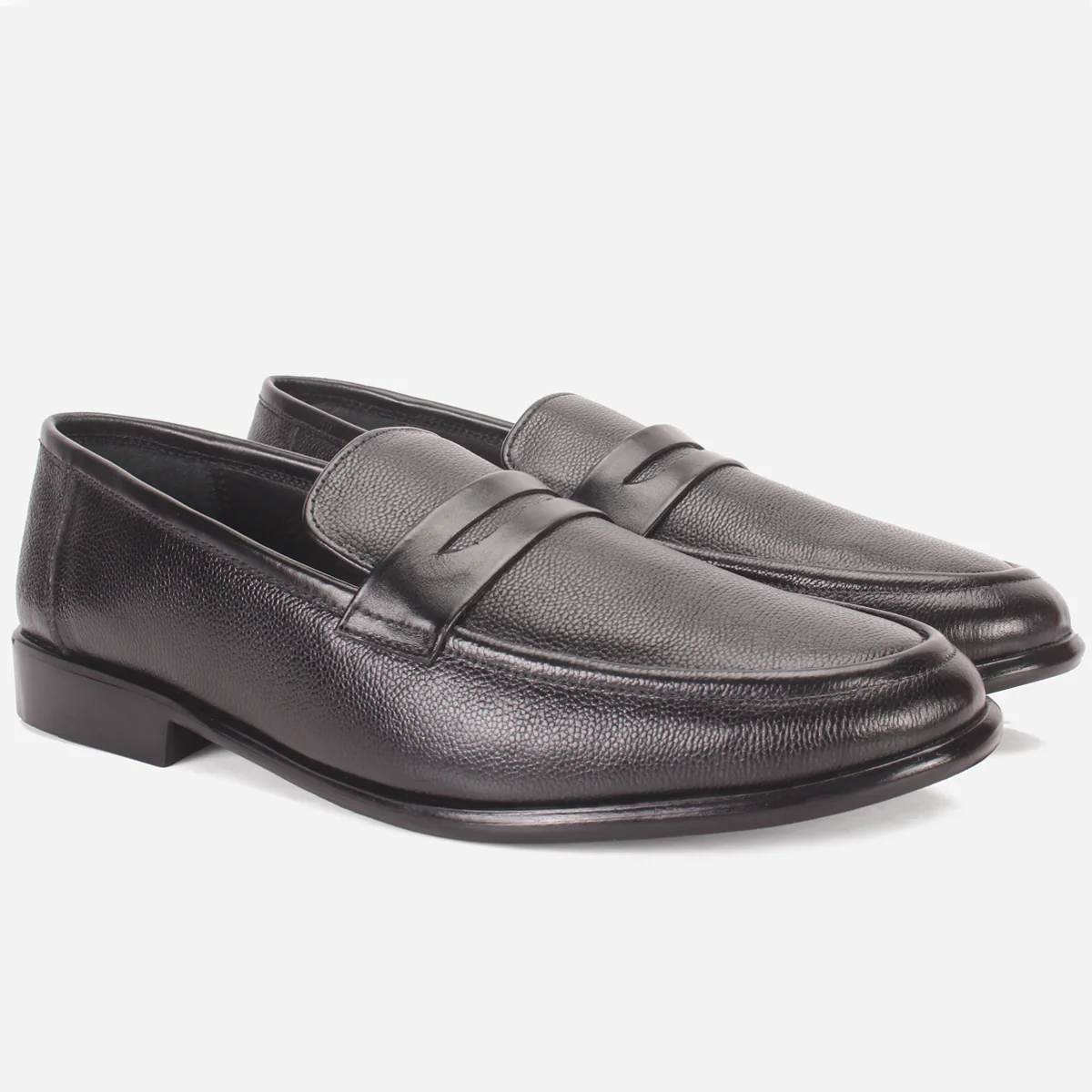 Mens "SCENT" Leather Penny Detailing Leather Shoes - Image 2
