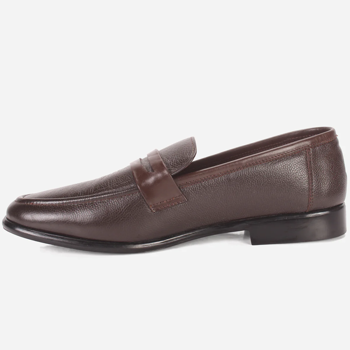 Mens "SCENT" Leather Penny Detailing Leather Shoes - Image 3